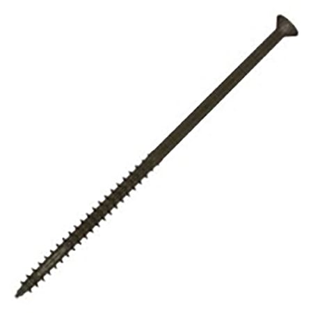 Ktx Cutter Deck Screw, #10 x 5 in, Steel, Flat Head, Square Drive, 500 PK 0.FSC10500UN27